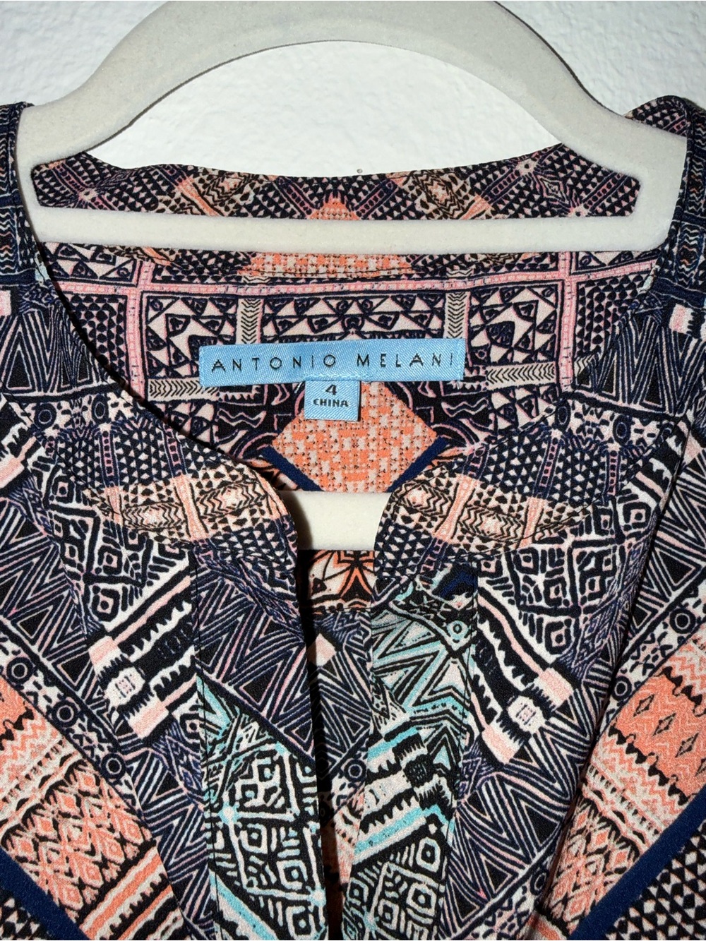 ANTONIO MELANI Geometric Midi Dress - Picture 8 of 8